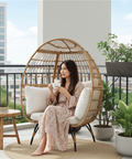 Luxurious Standing Egg Chair + Cushion image 8