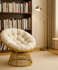 Rotating Papasan Chair with Cushion image 3