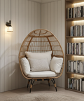 Luxurious Standing Egg Chair + Cushion image 1